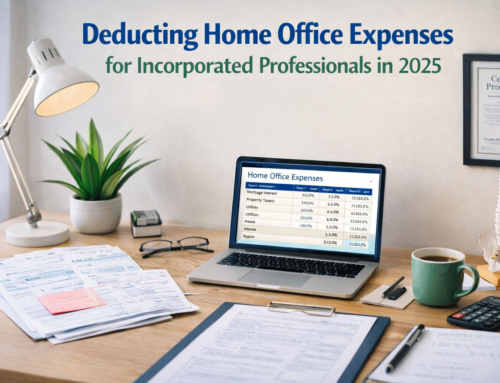 Deducting Home Office Expenses for Incorporated Professionals in 2025 